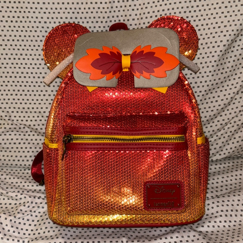 Disney Minnie Mouse Fall Loungefly Backpack